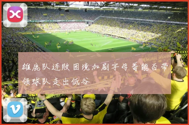 雄鹿队连败困境加剧字母哥能否带领球队走出低谷